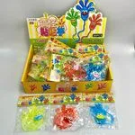 Zabawki Squeeze Funny Hands - Lepkie Łapki z Buźkami, 36 szt.