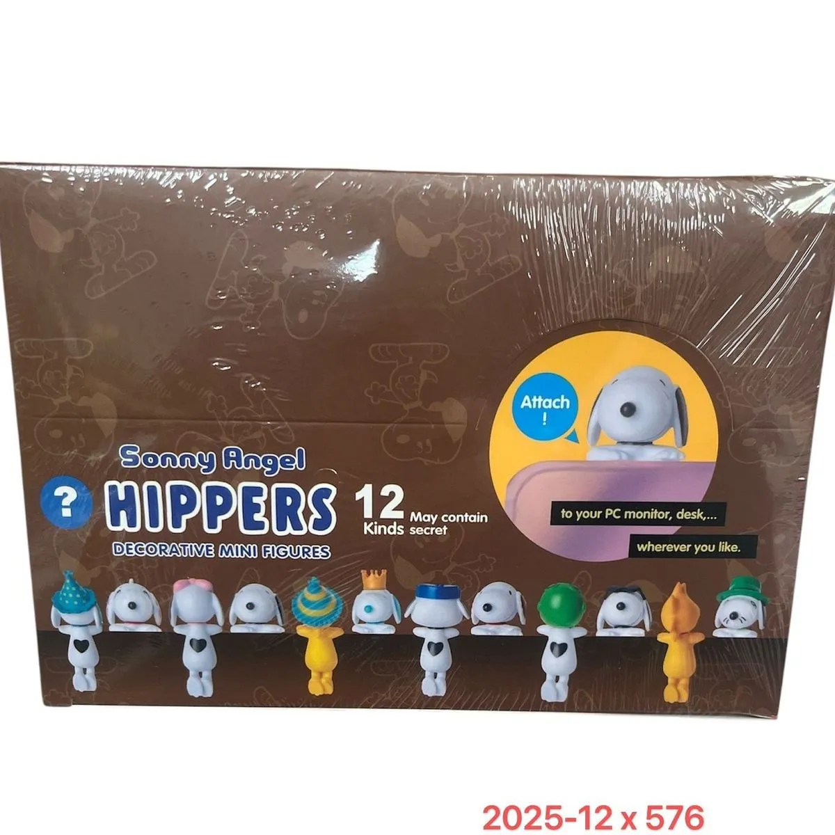 Sonny Angel Hippers Figurki Dekoracyjne Mini do Monitora 12 szt.
