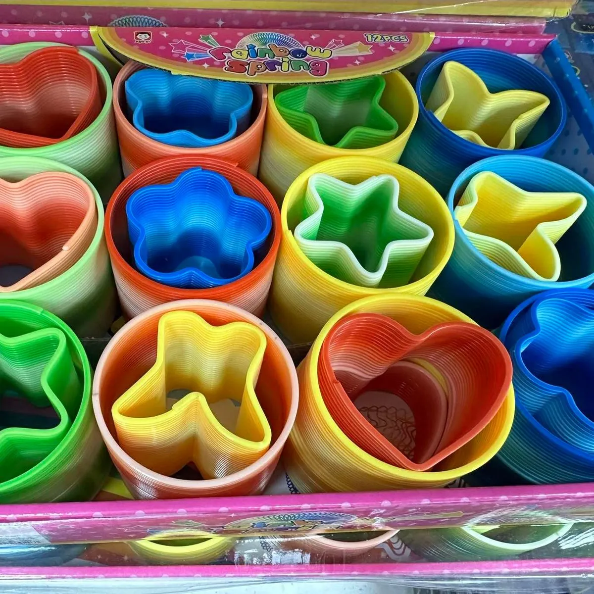 Gra Zręcznościowa Rainbow Sprężynka Magic 2in1, Różne Kształty 12szt