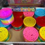 Magic Sprężyna LED Tęczowa z Gwiazdkami 12 szt.