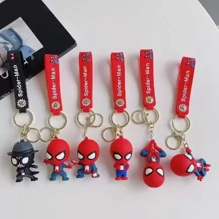 Breloki Spider-Man PVC figurki różne pozycje