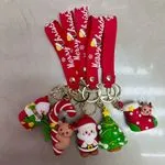 Brelok do kluczy świąteczny Merry Christmas Zestaw