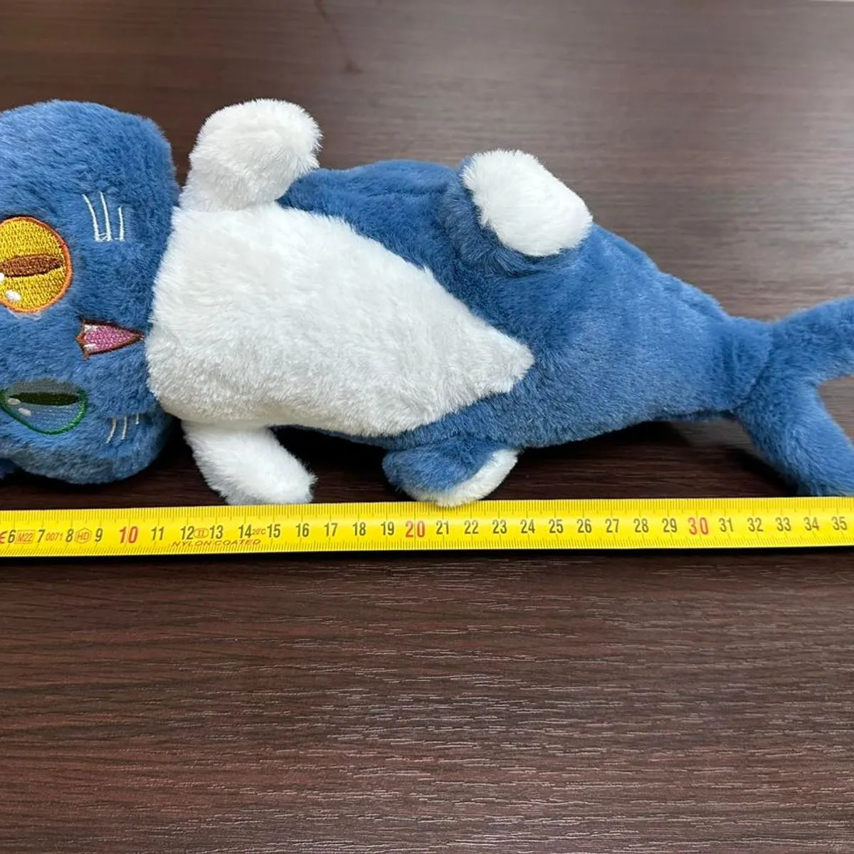 Maskotka Pluszowa Kot 40cm Niebieski