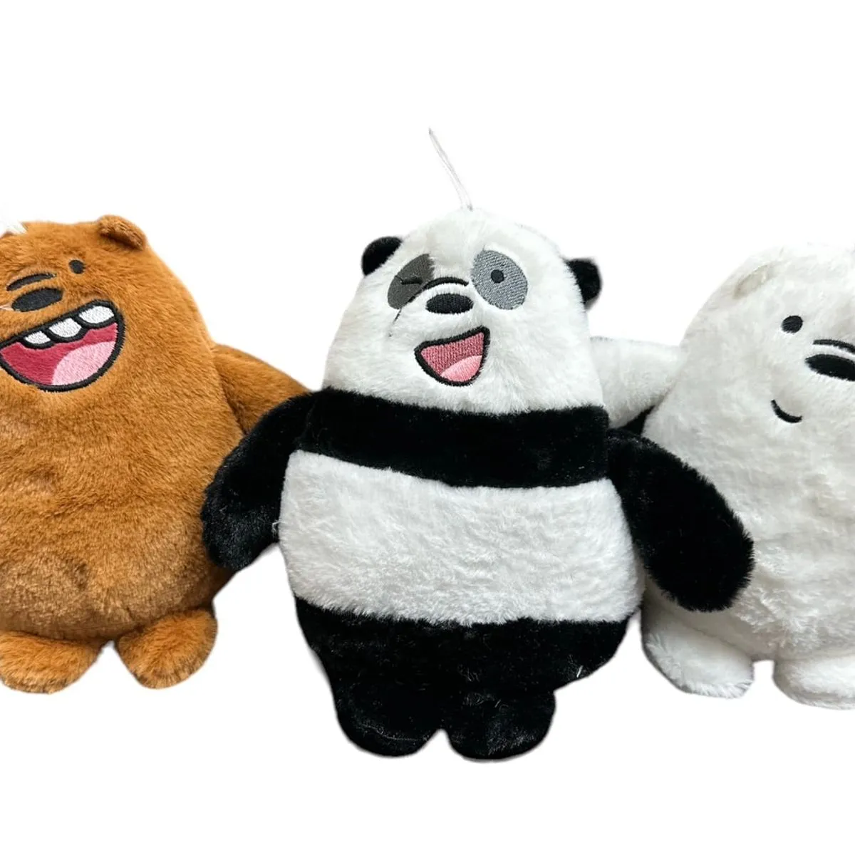 Maskotki pluszowe We Bare Bears Ice Bear Panda Grizzly