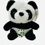 Maskotka pluszowa panda czarna i biała