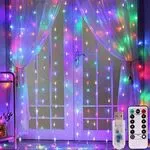 Lampki LED 3x3m wielokolorowe z pilotem USB