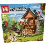 Zestaw klocków My World 465PCS MG6350 dom w lesie