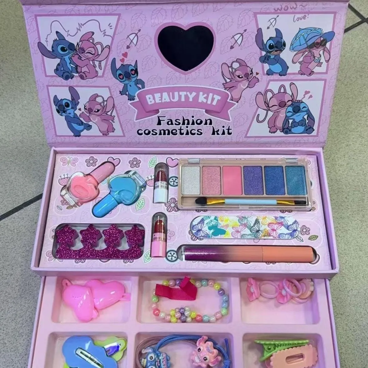 Zestaw Kosmetyczny Stitch Beauty Fashion Kit dla Dzieci