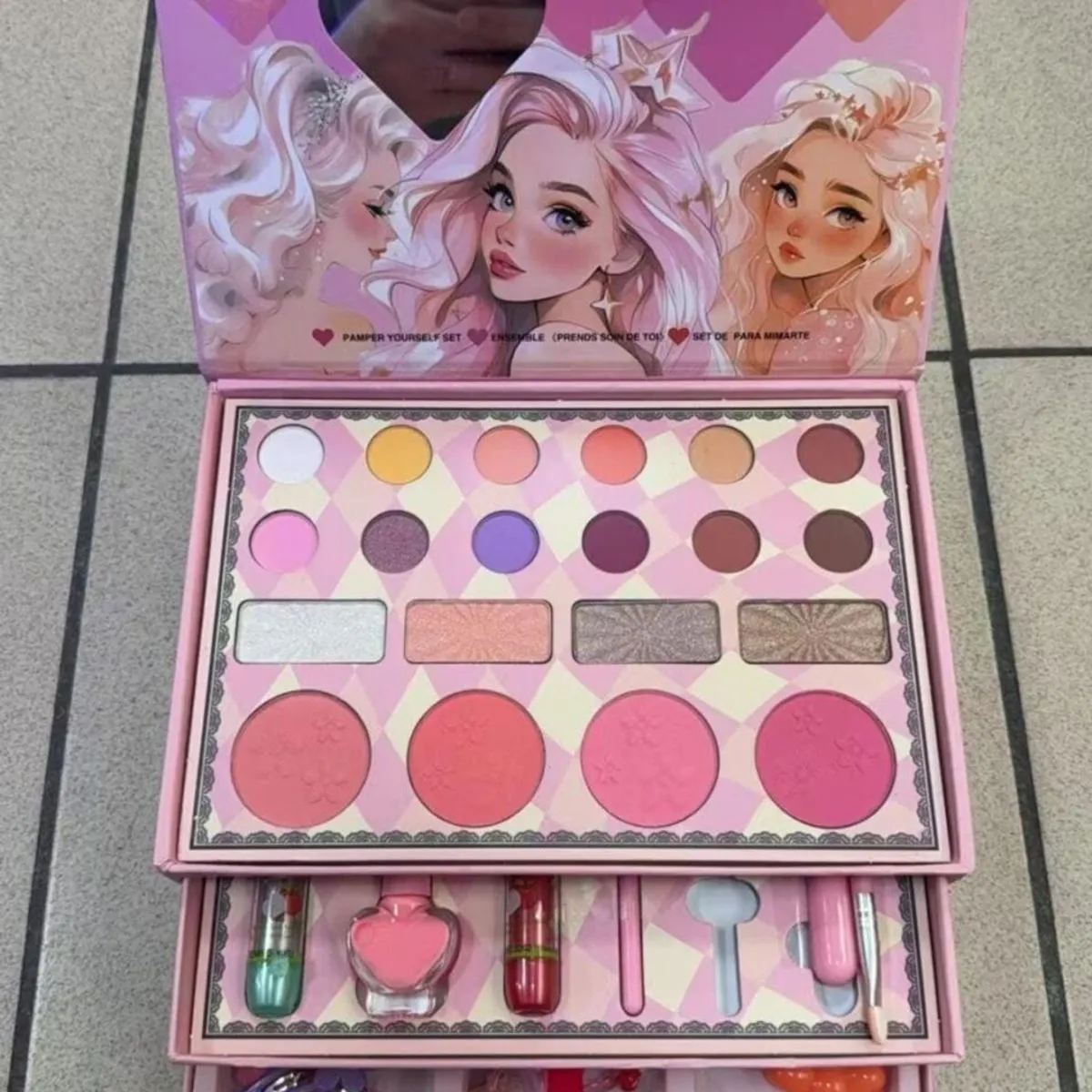 Zestaw Kosmetyczny dla Dzieci Fashion Beauty Makeup Kit