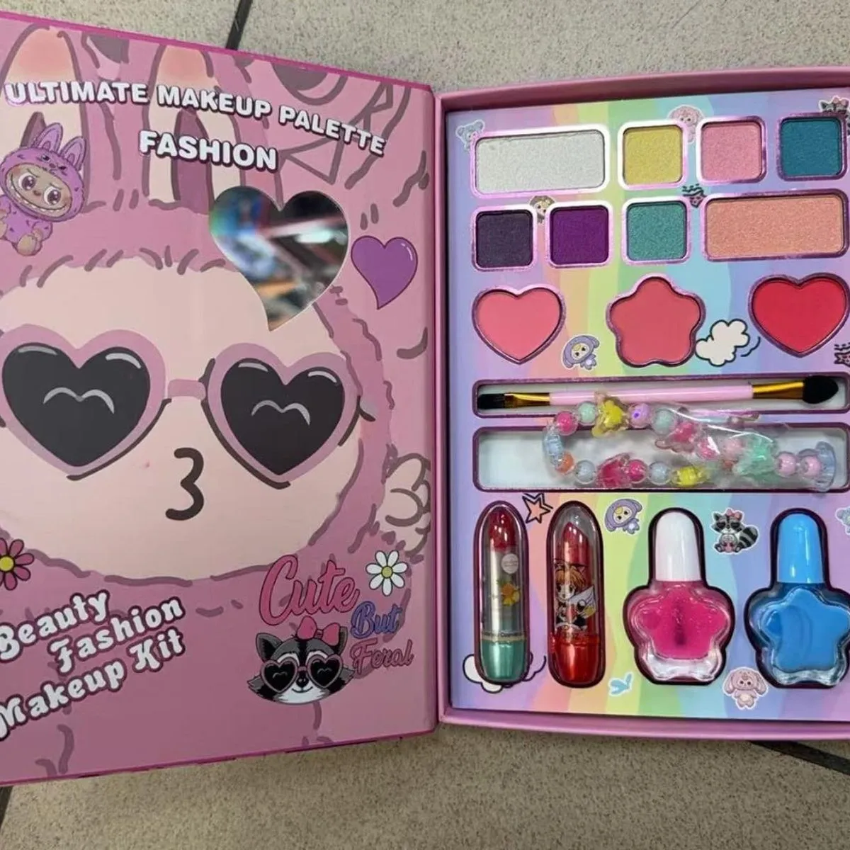 Zestaw Kosmetyczny Labubu Ultimate Makeup Palette dla Dzieci