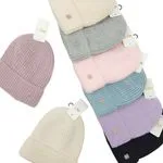 Czapki damskie beanie dzianinowe różne kolory