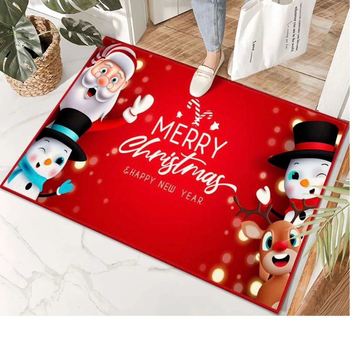 Dywan Świąteczny Merry Christmas 80x120cm