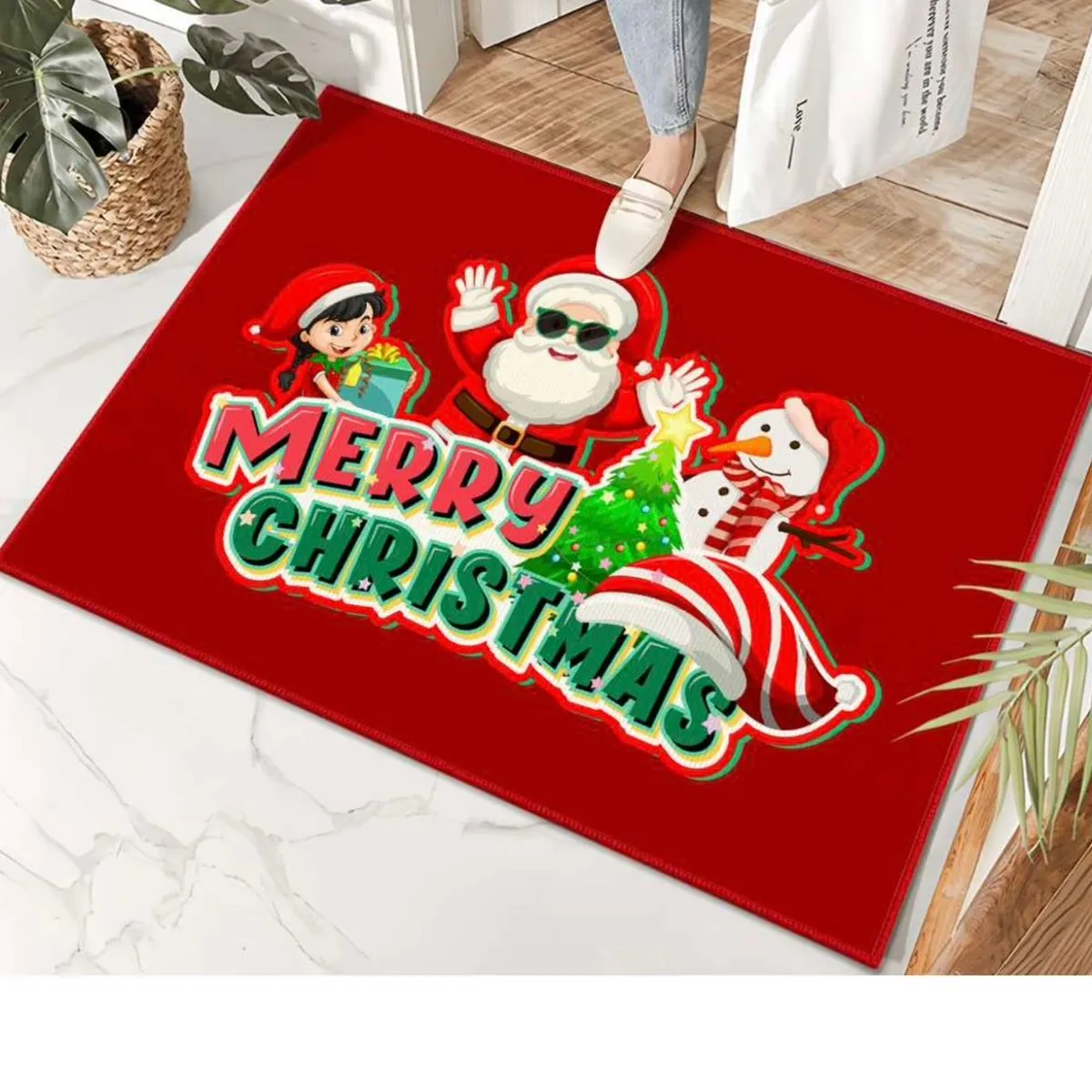 Dywan Świąteczny Merry Christmas 60x90cm