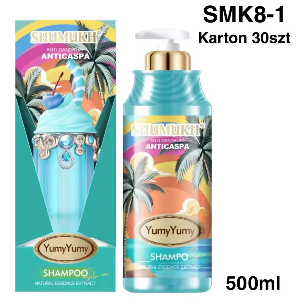 Szampon Antykaspowy Shumukh Yummy Yummy 500ml