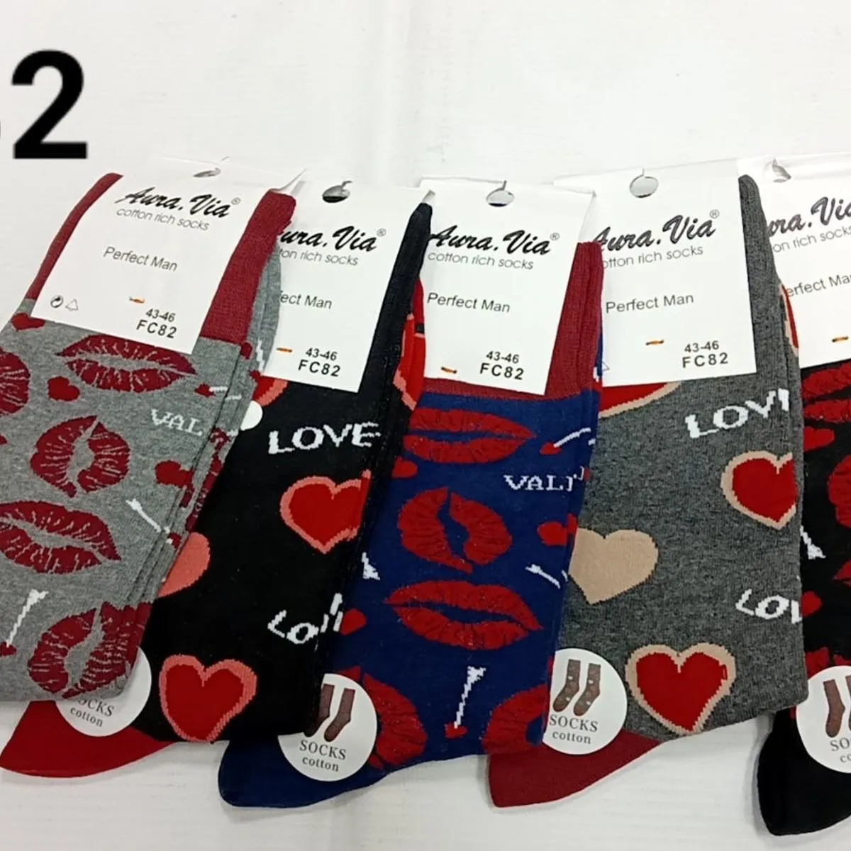 Skarpetki damskie FC882 Perfect Love Mix 5 par