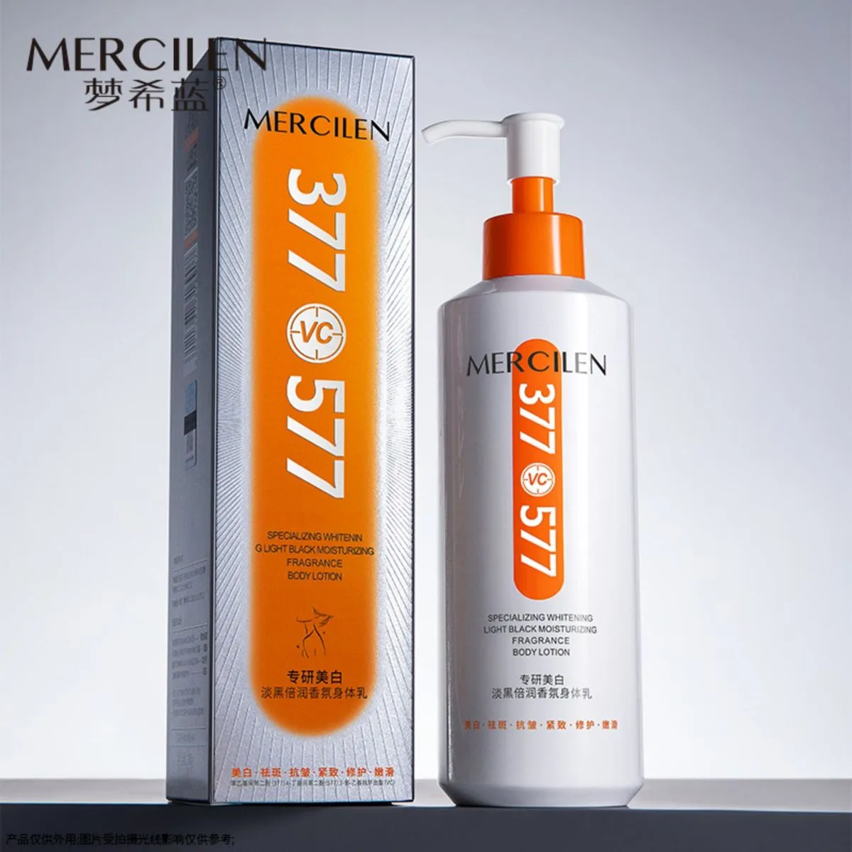 Balsam do ciała Mercilenen Body Lotion 377VC pompa