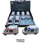 Samochód Ambulans z Muzyką Friction Power 7002