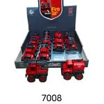 Samochód Straż Pożarna Mały Metalowy 7008