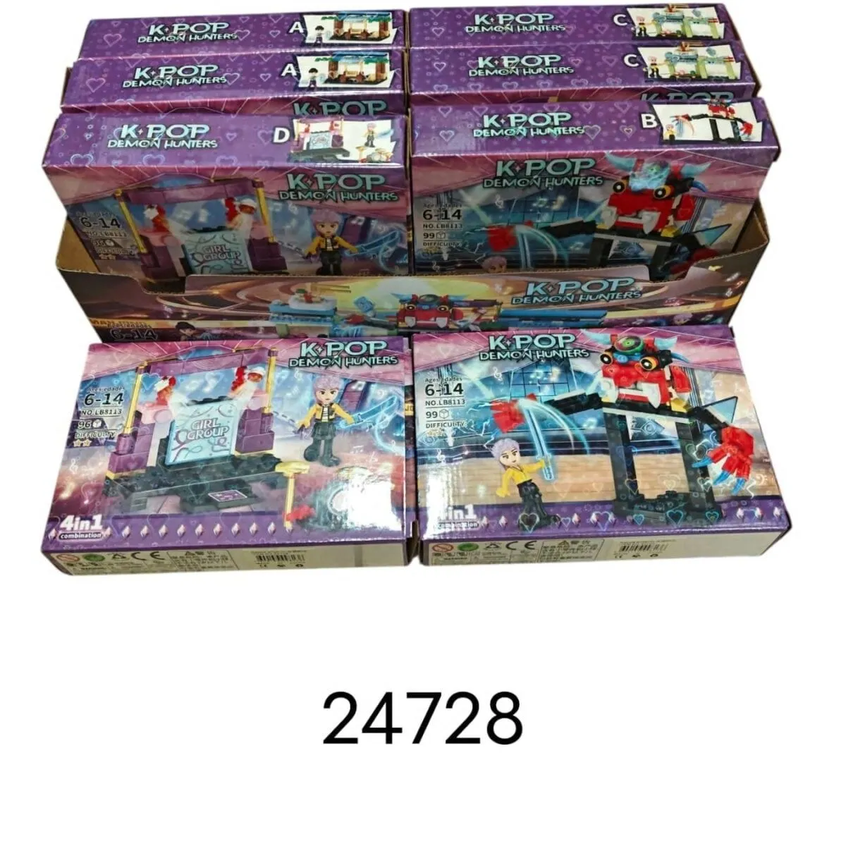 Klocki Kpop - zestawy do składania figurek
