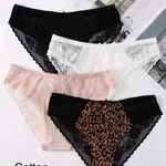 Majtki damskie Finella 4 szt. bawełna S/M/L