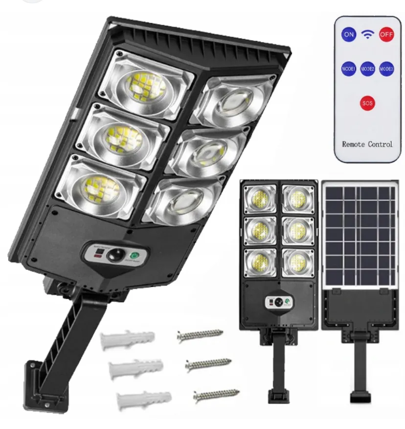 Lampka solarna Halogen Solar 6OCZ z pilotem i kamerą
