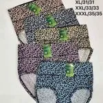 Majtki damskie XL/XXL/3XL panterka 3019