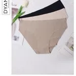 Majtki damskie Dyna Intimates beżowe/czarne/szare 3 szt M