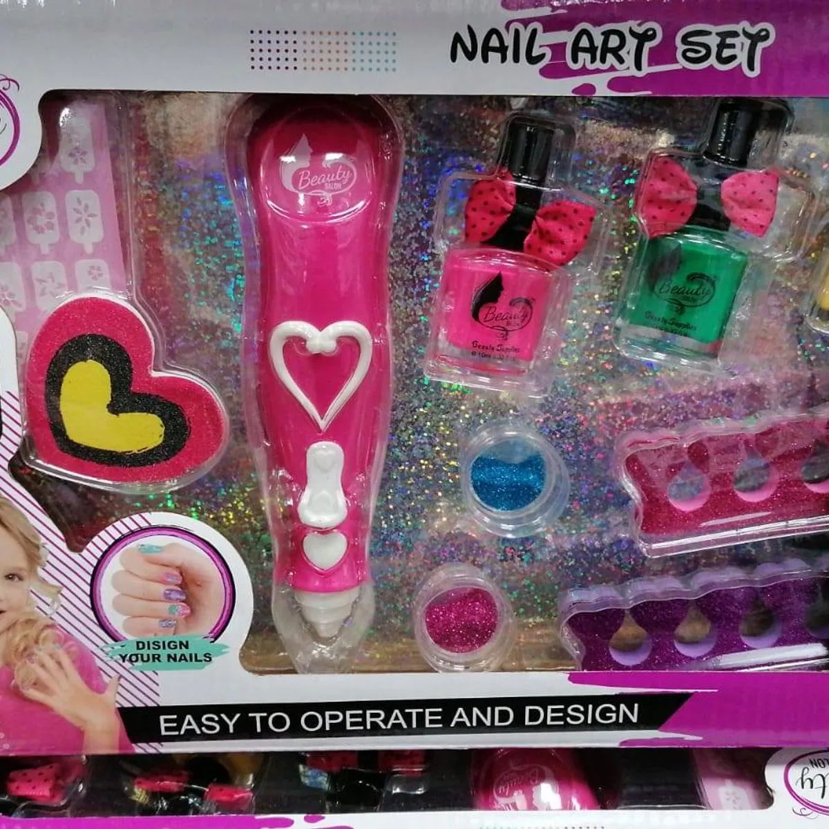 Zestaw Nail Art Set Beauty Skin do malowania paznokci