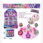 Zabawka Kpop Nail Art Many Many Nail Polish z 4 Patchami