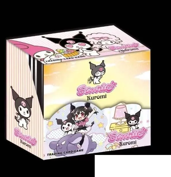 Zestaw Karty Kuromi Trading Card Game Sanrio - Display 6 szt.
