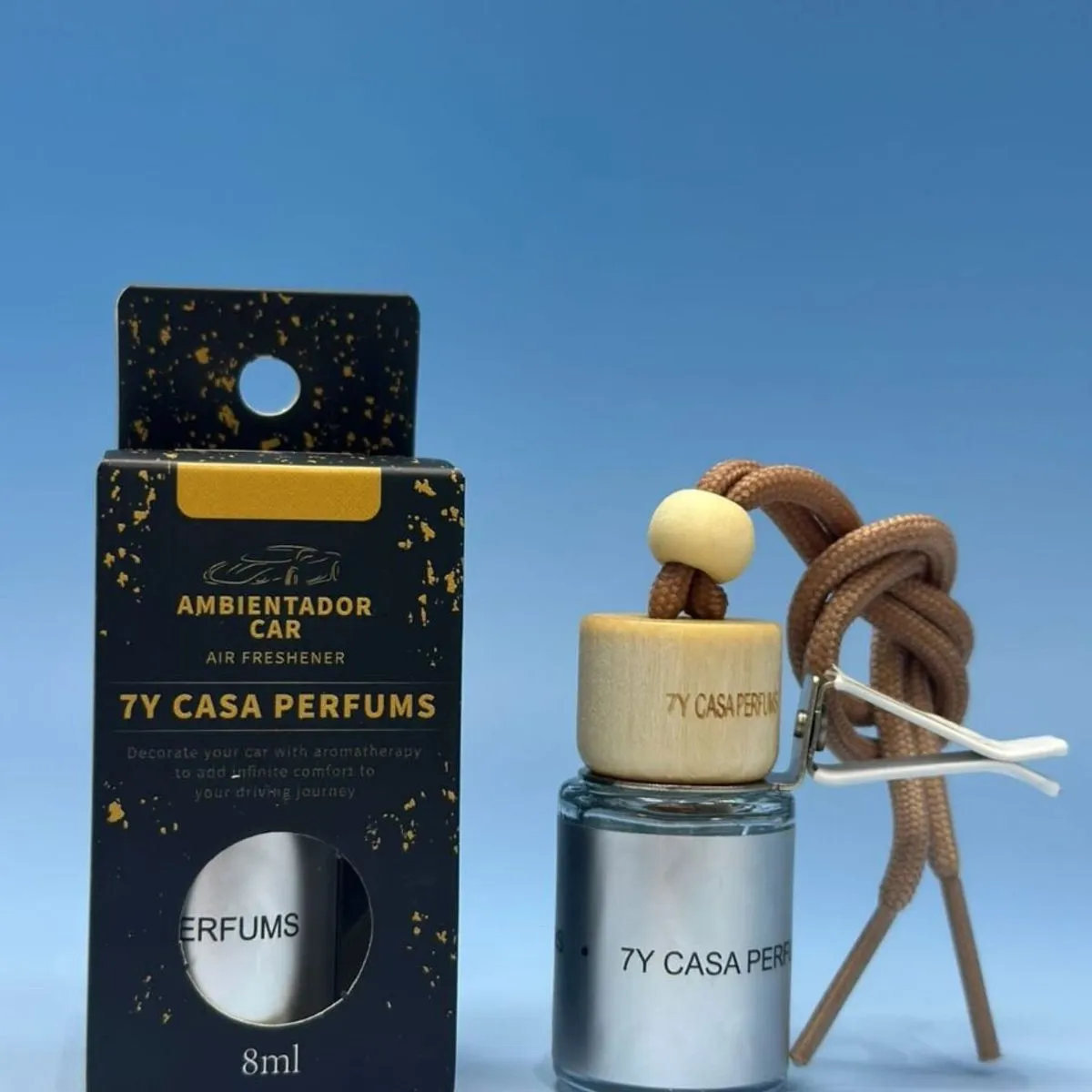 Zapach do auta 8ml 7Y Casa Perfums drewniany korek