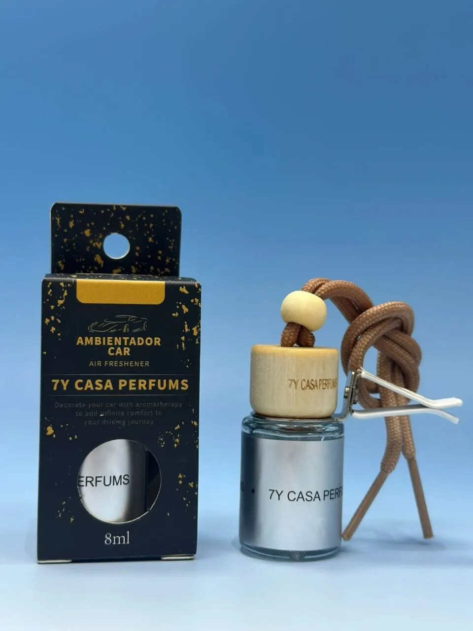 Zapach do auta 8ml 7Y Casa Perfums drewniany korek