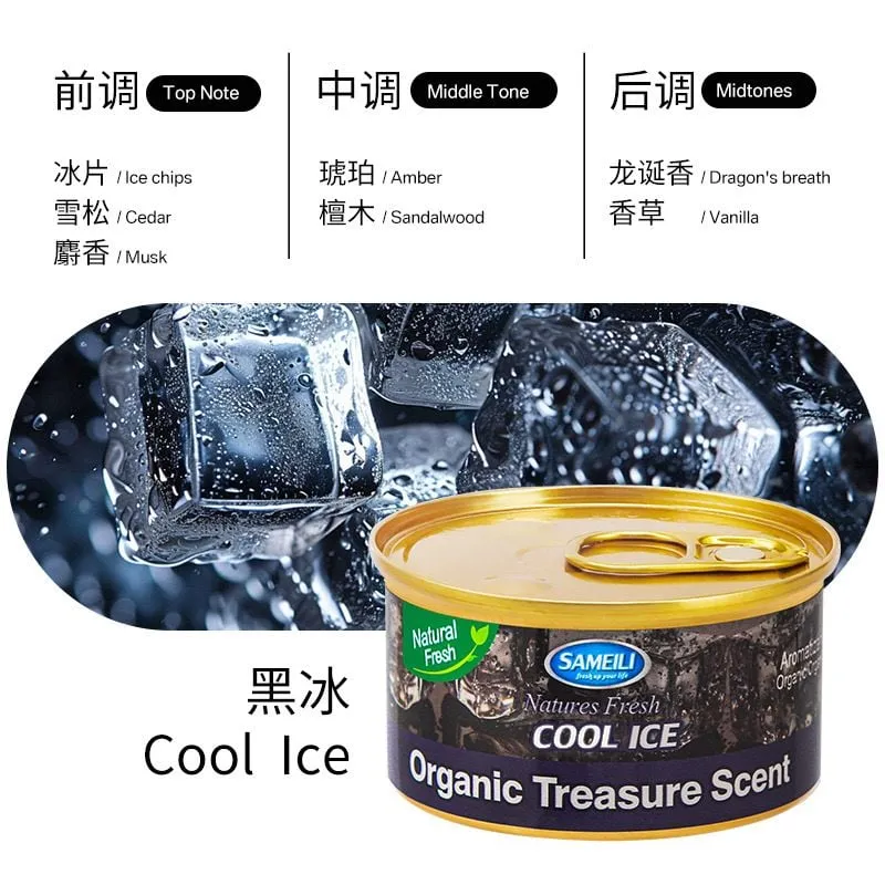 Zapachy Perfumowane do Auta SAMEILI Cool Ice Puszka 12 szt.