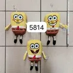 Maskotka Pluszowa SpongeBob z Przyssawką 20cm, 12 szt.
