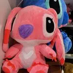 Maskotka Pluszowa Stitch Angel Różowy 35cm Miękki Plusz