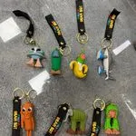 Brelok do Kluczy Brainrot - Gumowe Figurki Mix Wzorów, 24 szt.