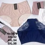 Majtki damskie koronkowe No.387 rozmiary 3XL-36, 4XL-34, 5XL-32