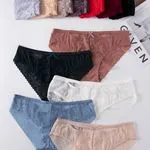 Majtki damskie Finella koronka M L XL wielopak kolorowy