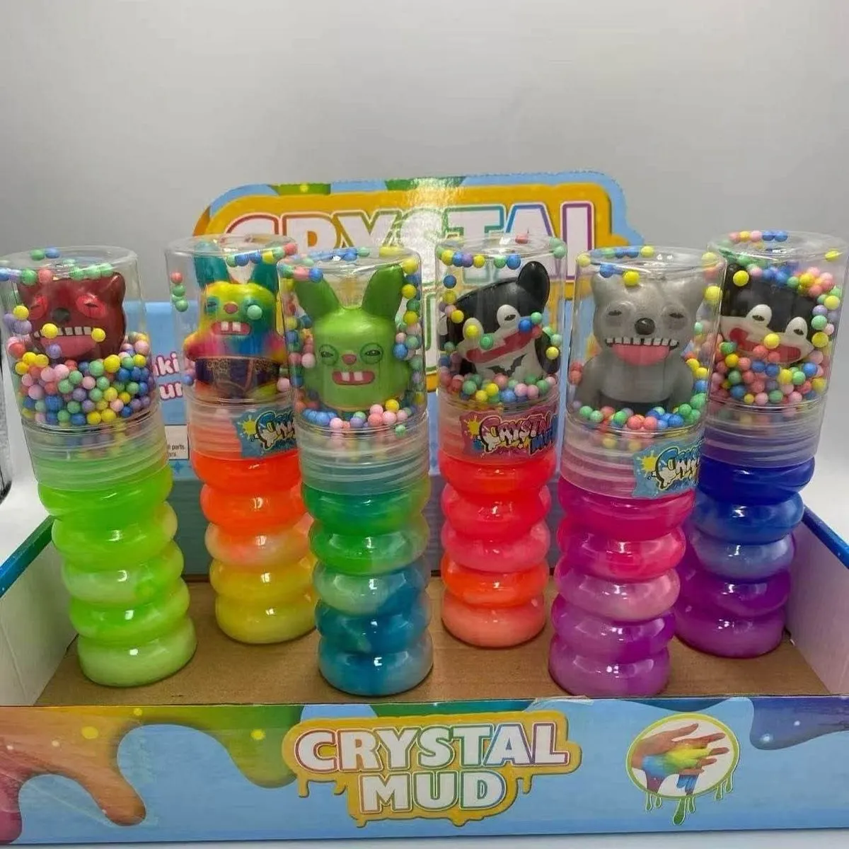 Crystal Slime Mud dla Dzieci - Gniotka Kryształowa