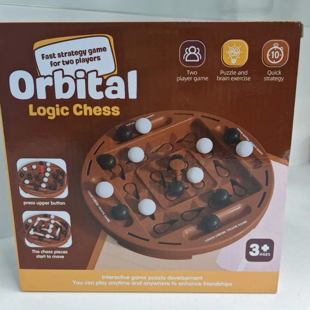 Orbital Logic Chess - Zabawka Logiczna dla 2 Graczy
