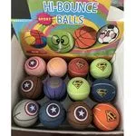 Piłki Hi Bounce Balls Sport Balls 6cm, 12 szt