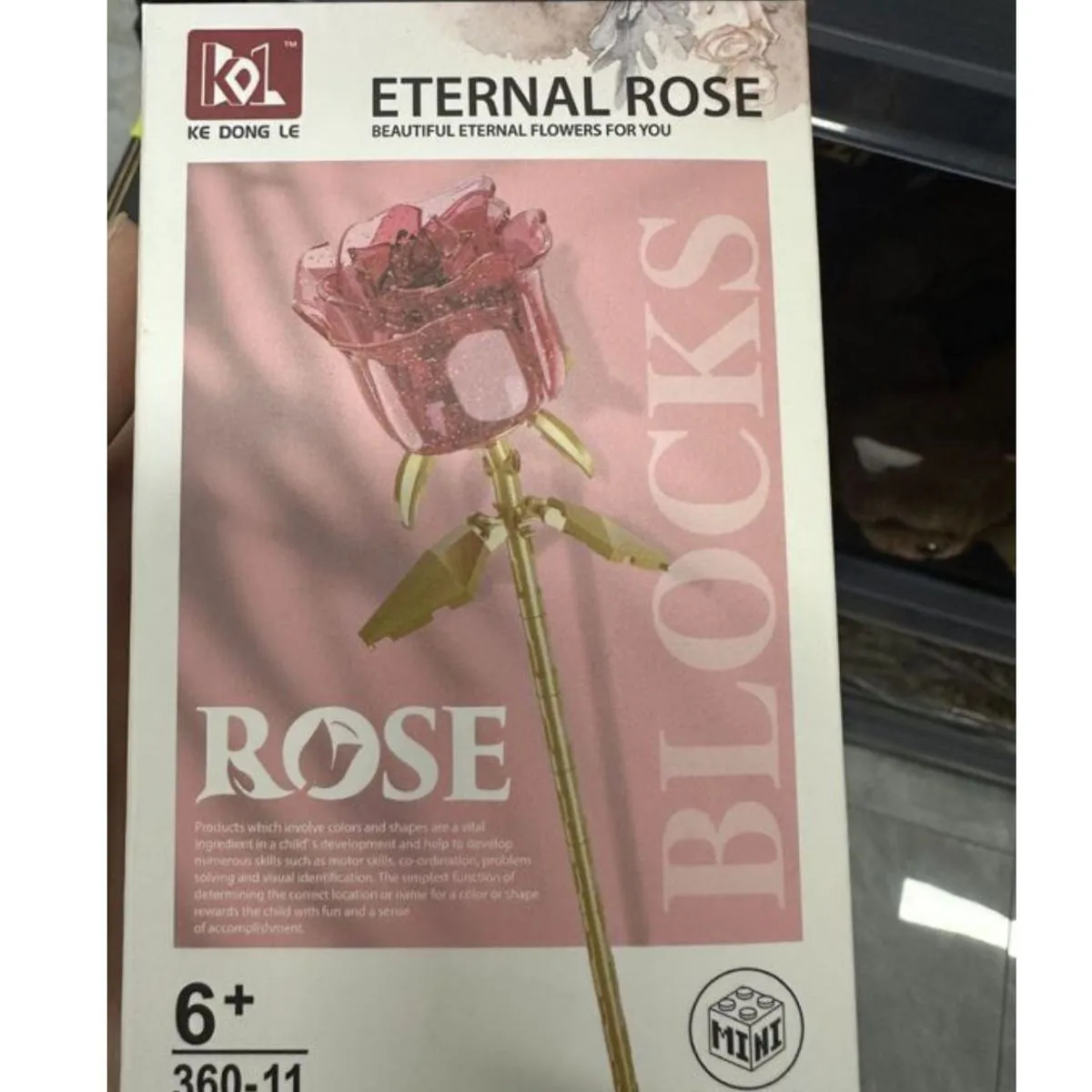 Klocki Kwiaty Rose Eternal Flowers 360-11 Bloków