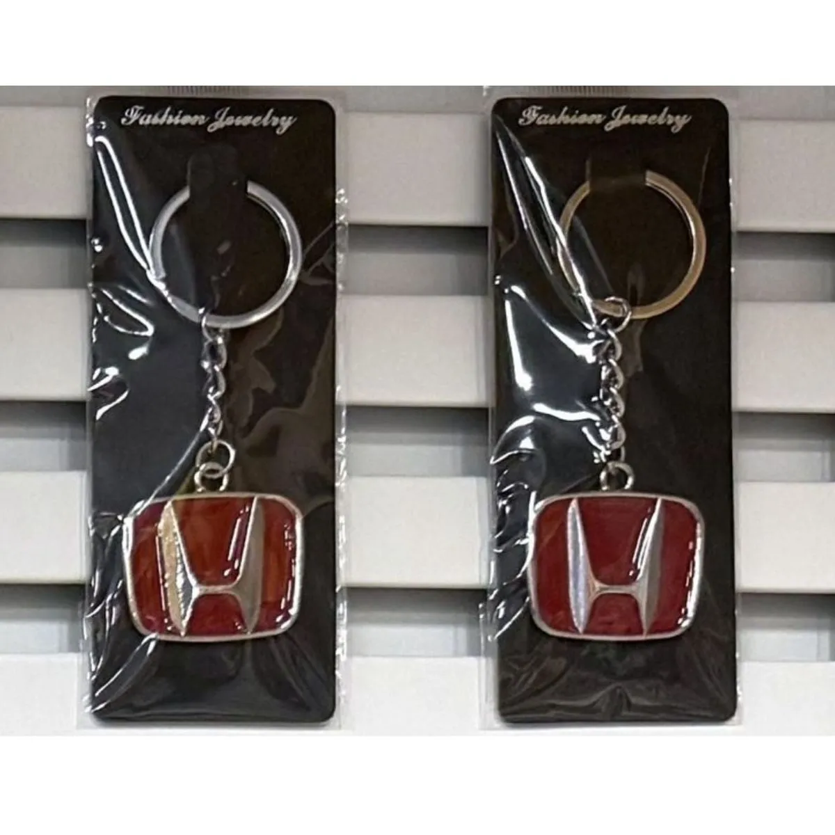 Brelok do kluczy z logo Honda czerwone