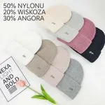 Czapki damskie NEXA LIGHT beżowa szara różowa czarna