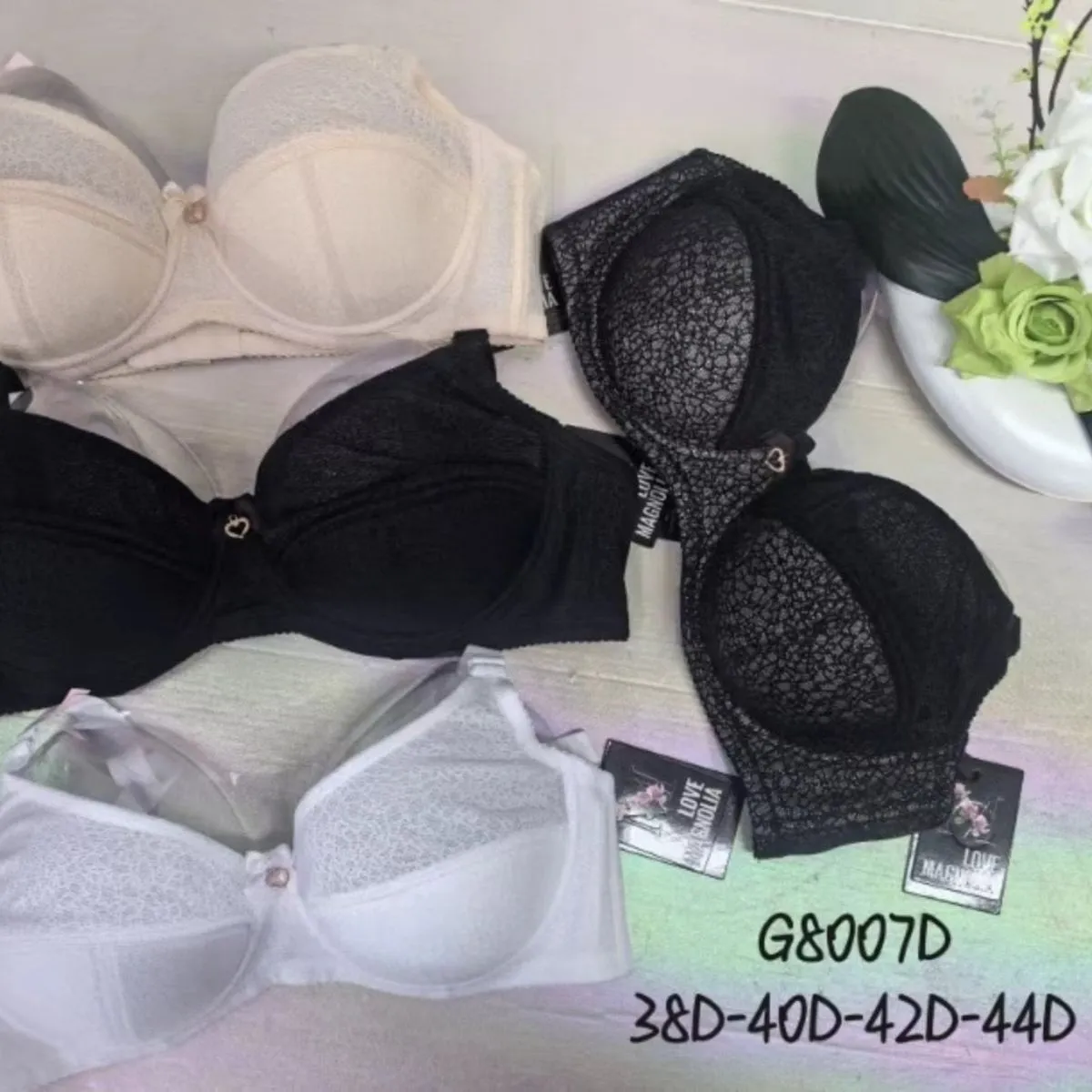 Biustonosz damski G8007D rozmiary 38D-40D-42D-44D
