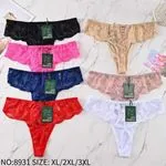 Majtki damskie Love XL/XXL/3XL 8 szt. NO.8931