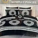 Komplet Pościel 3el. Milano Zone 160/200 czarny