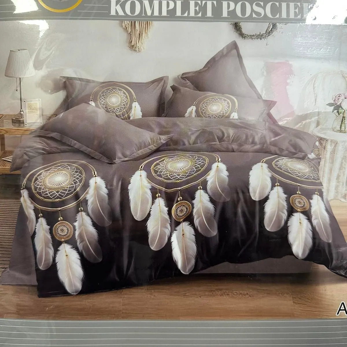 Komplet Pościeli 3el. Milanoando 160/200 szary