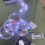 Lampka LED Dekoracyjna Świąteczna z Mikołajami 1.5m