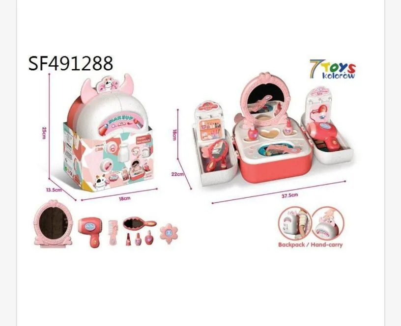 Zabawka Fryzjer Plecak Zestaw SF491288